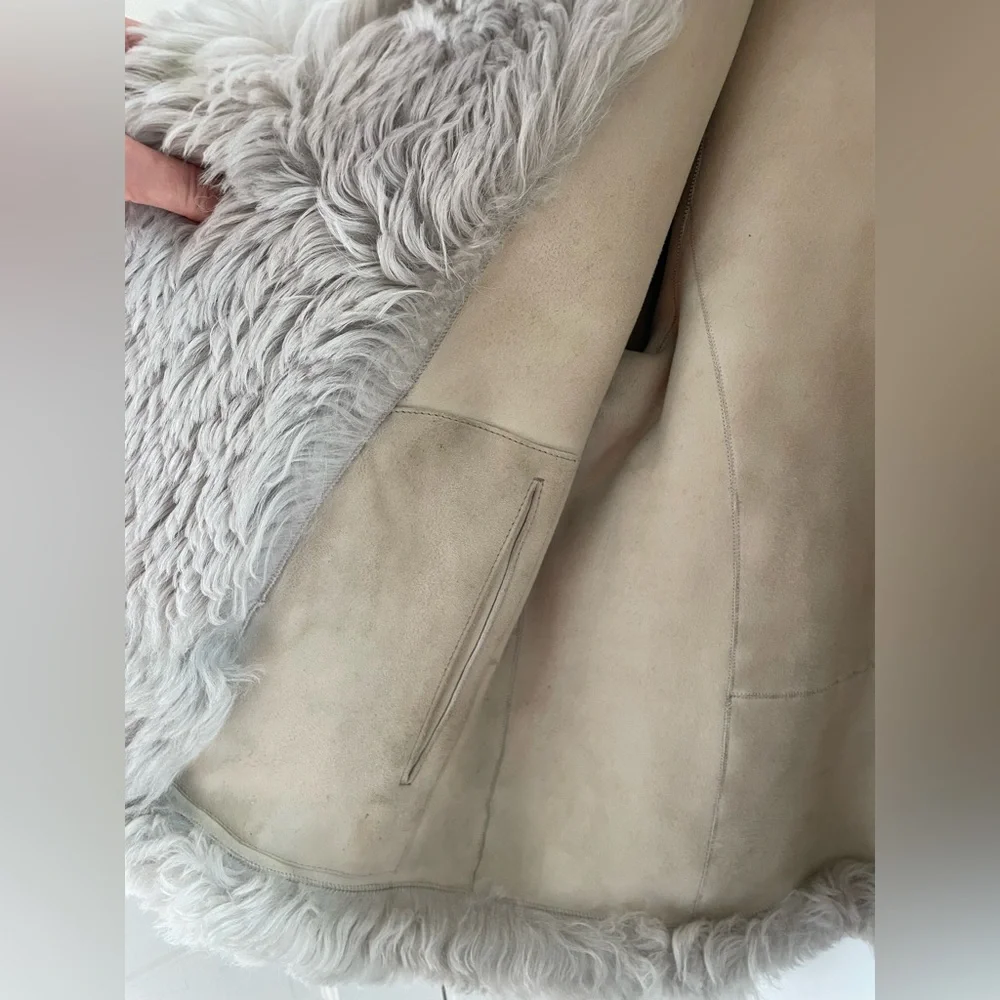 ALLSAINTS Shearling Jacket - Picture 5 of 11